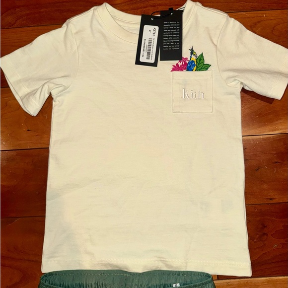 NWT Kith Green Swim Shorts and Cream Top Set - Picture 4 of 6